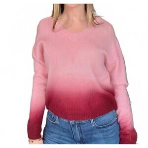NEW COLORUSH malibu ombré sweater in pink